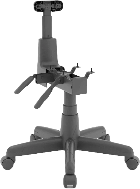 Base giratória back-system