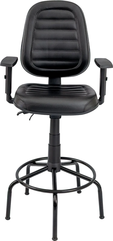 Cadeira Caixa Alta Executiva Alta Extra Confort Fixa