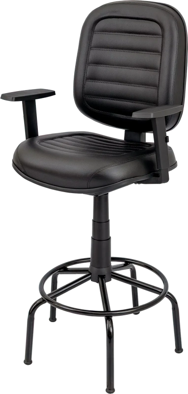 Cadeira Caixa Alta Diretor Extra Confort Fixa - Ergonômica