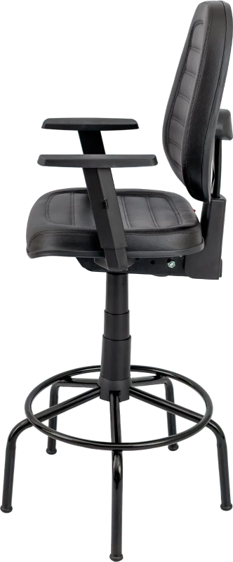 Cadeira Caixa Alta Executiva Alta Extra Confort Fixa