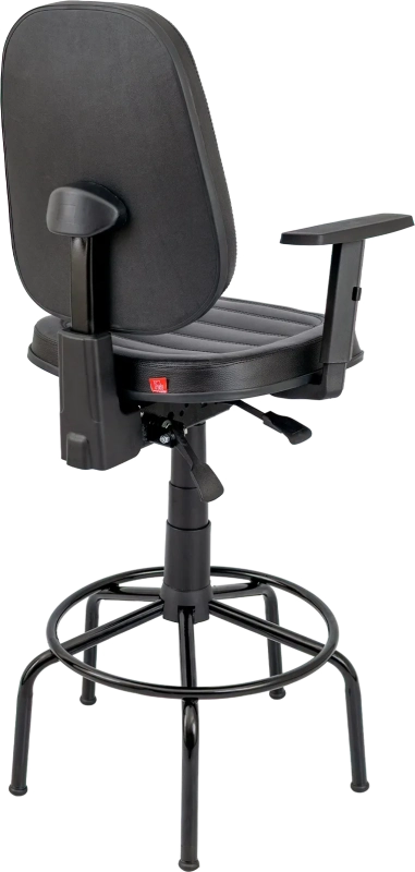 Cadeira Caixa Alta Executiva Alta Extra Confort Fixa