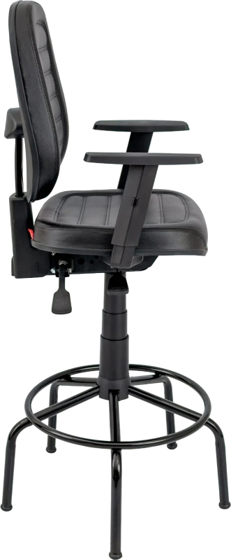 Cadeira Caixa Alta Executiva Alta Extra Confort Fixa