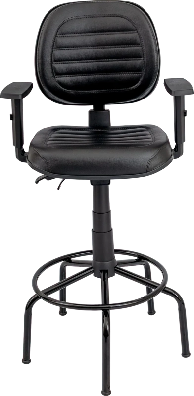 Cadeira Caixa Alta Executiva Extra Confort Fixa - Ergonômica